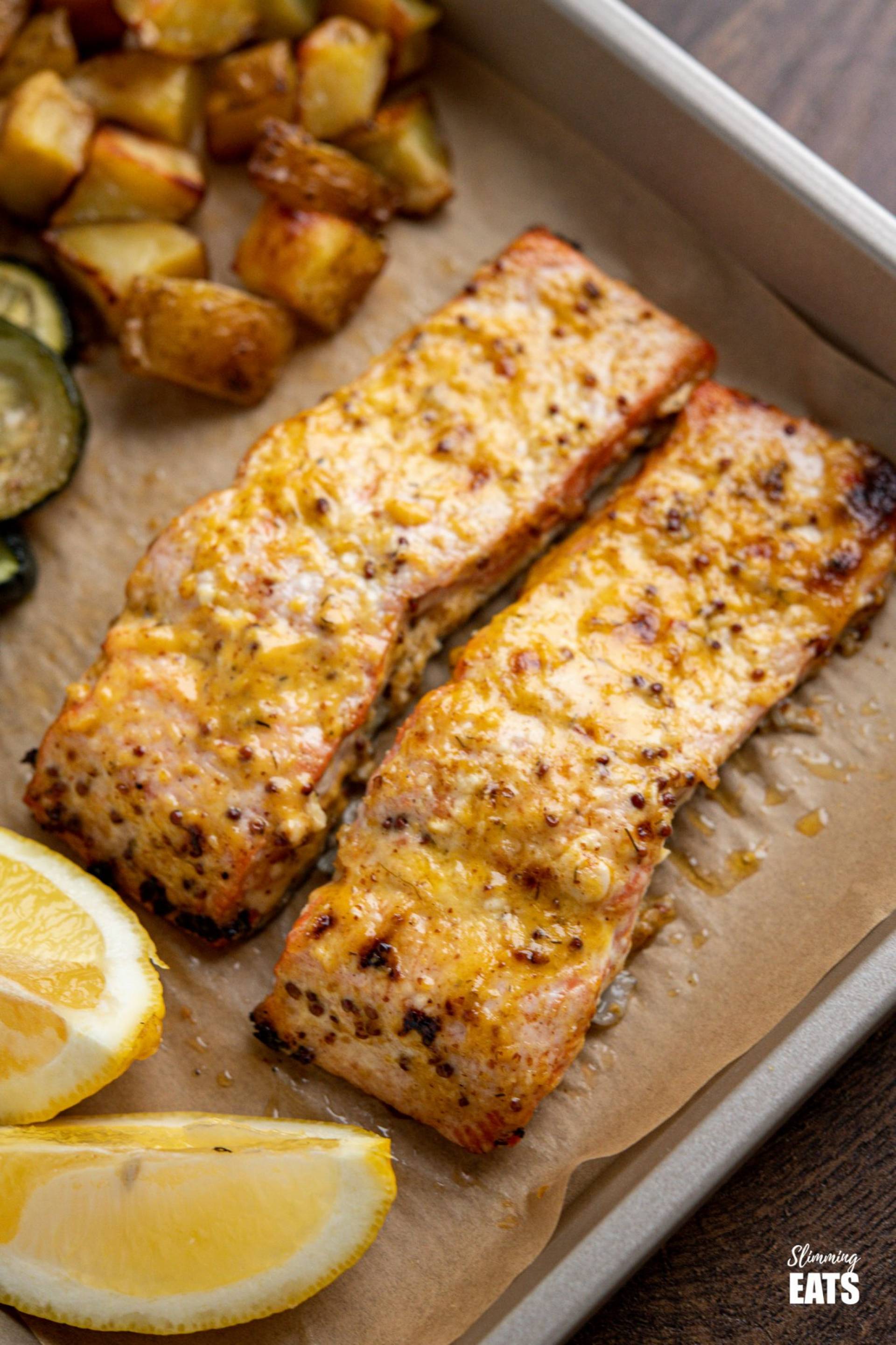 Mustard Salmon