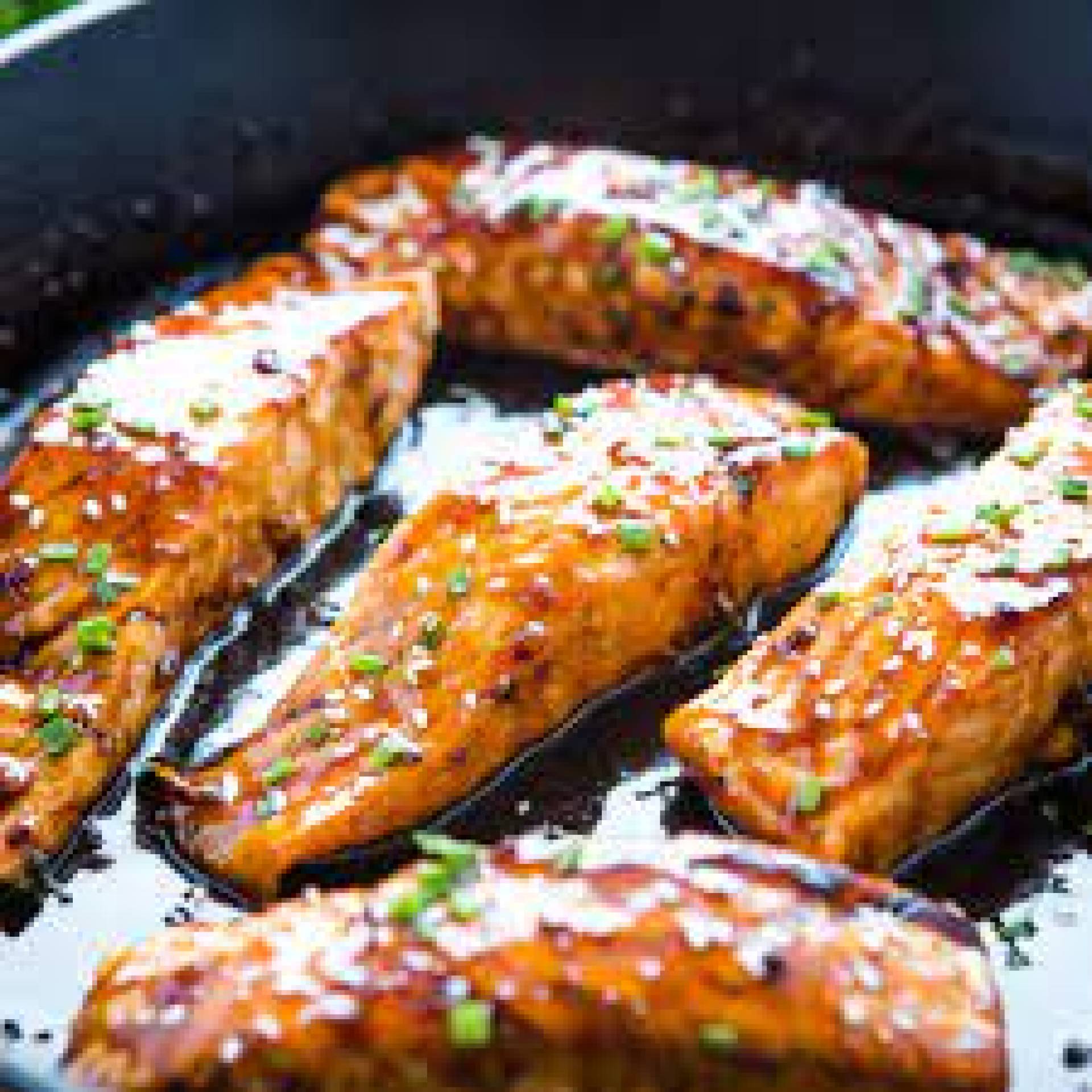 Maple Glazed Salmon