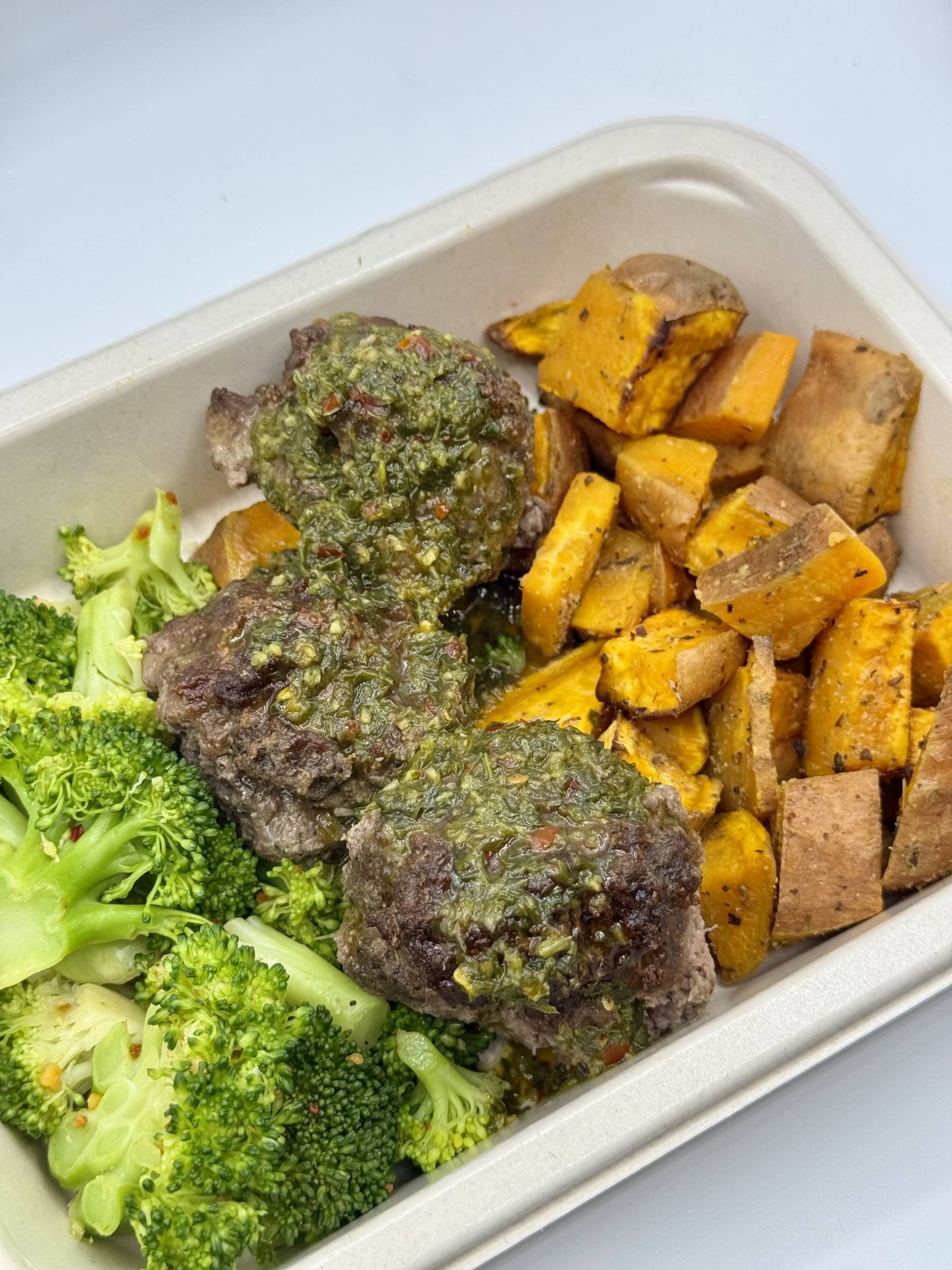 Beef with Chimmichurri