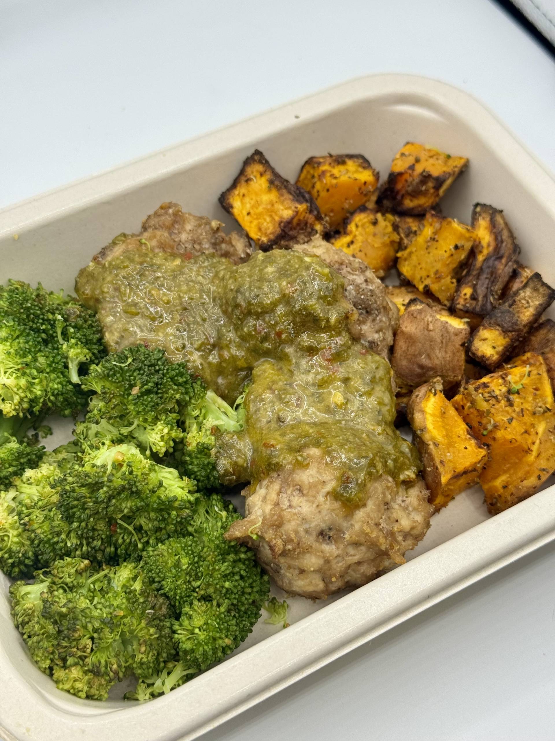 Turkey with Chimmichurri