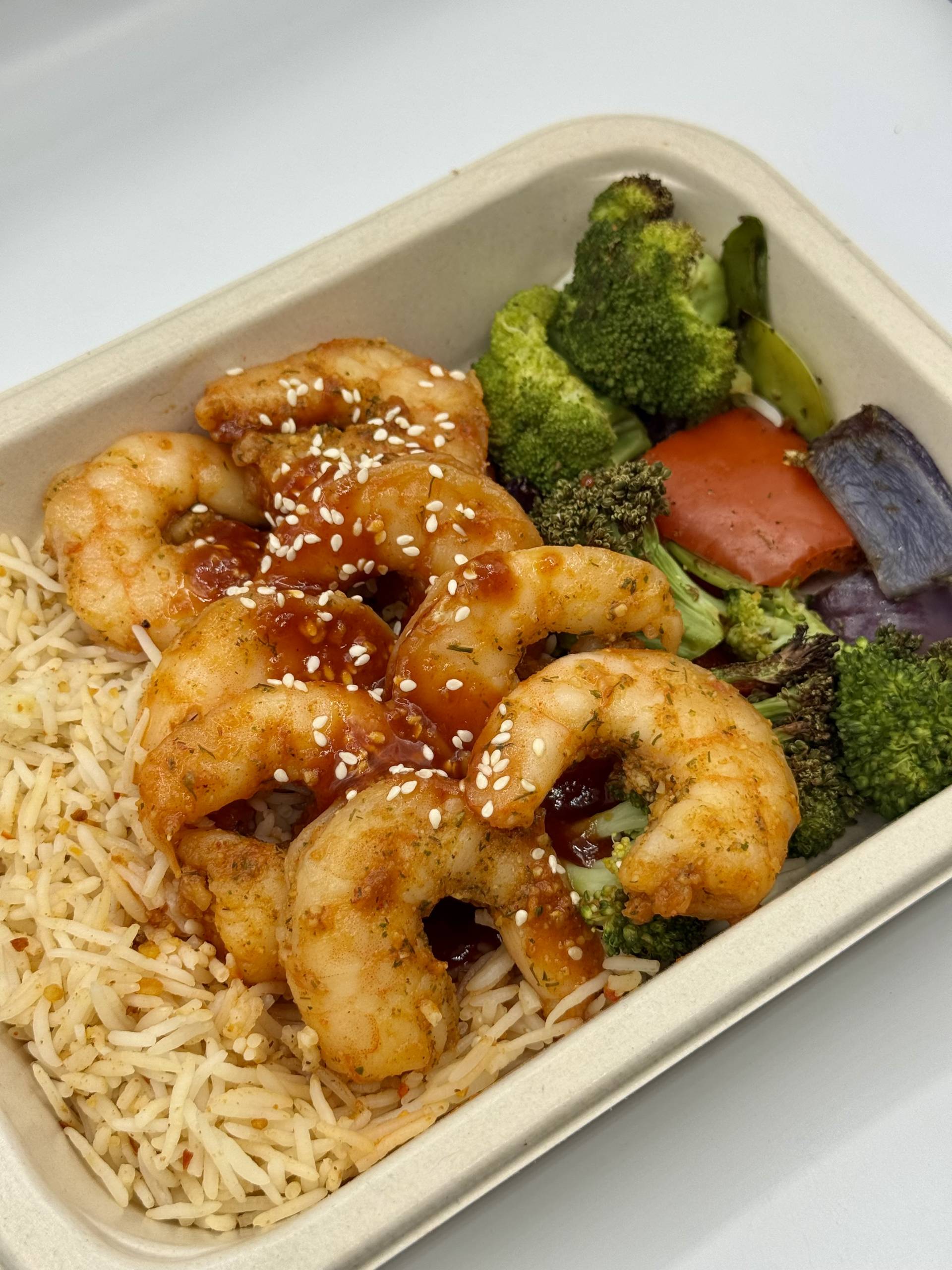 Shrimp Korean Stir Fry