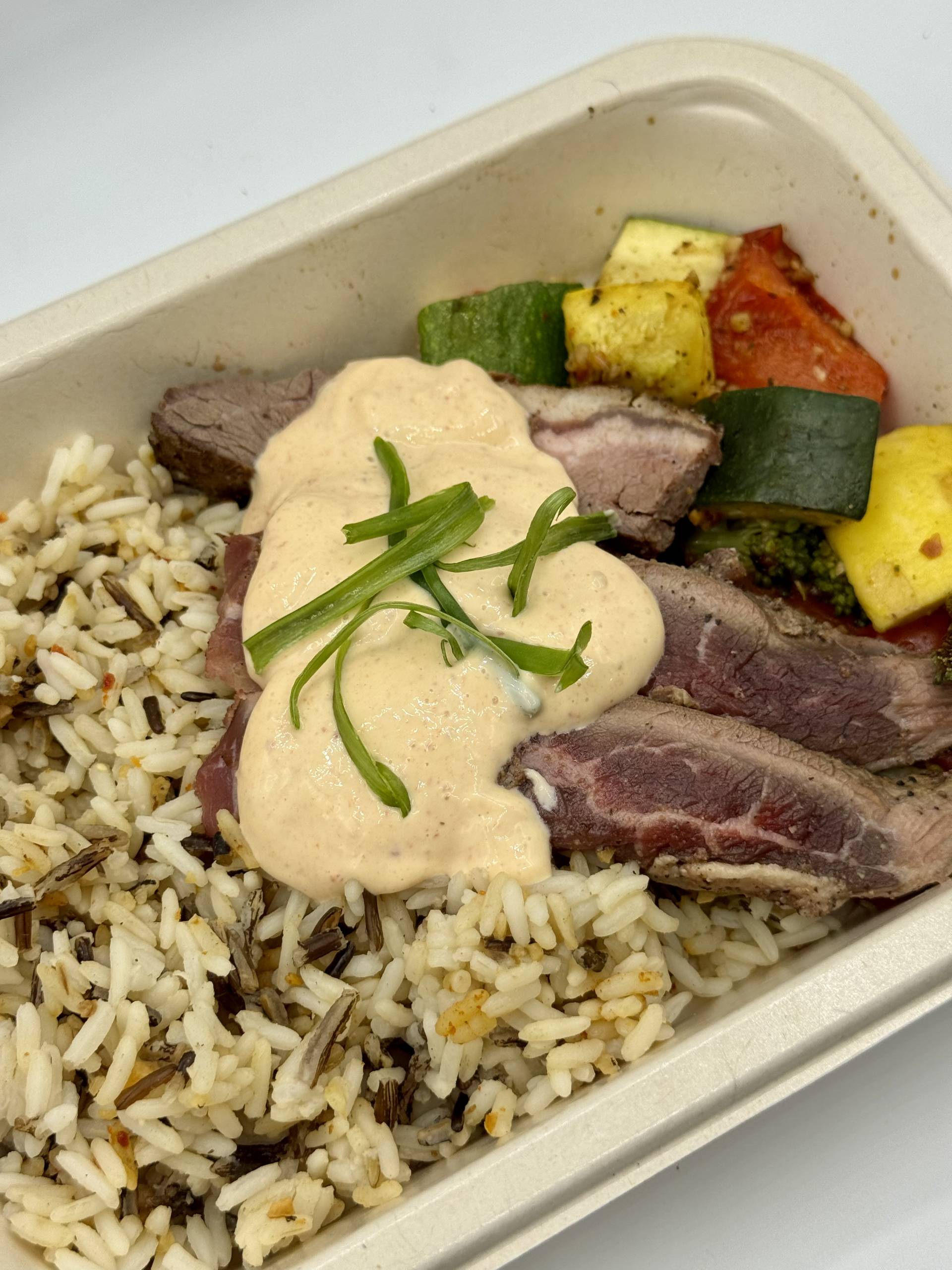 Steak with Chipotle Aoli